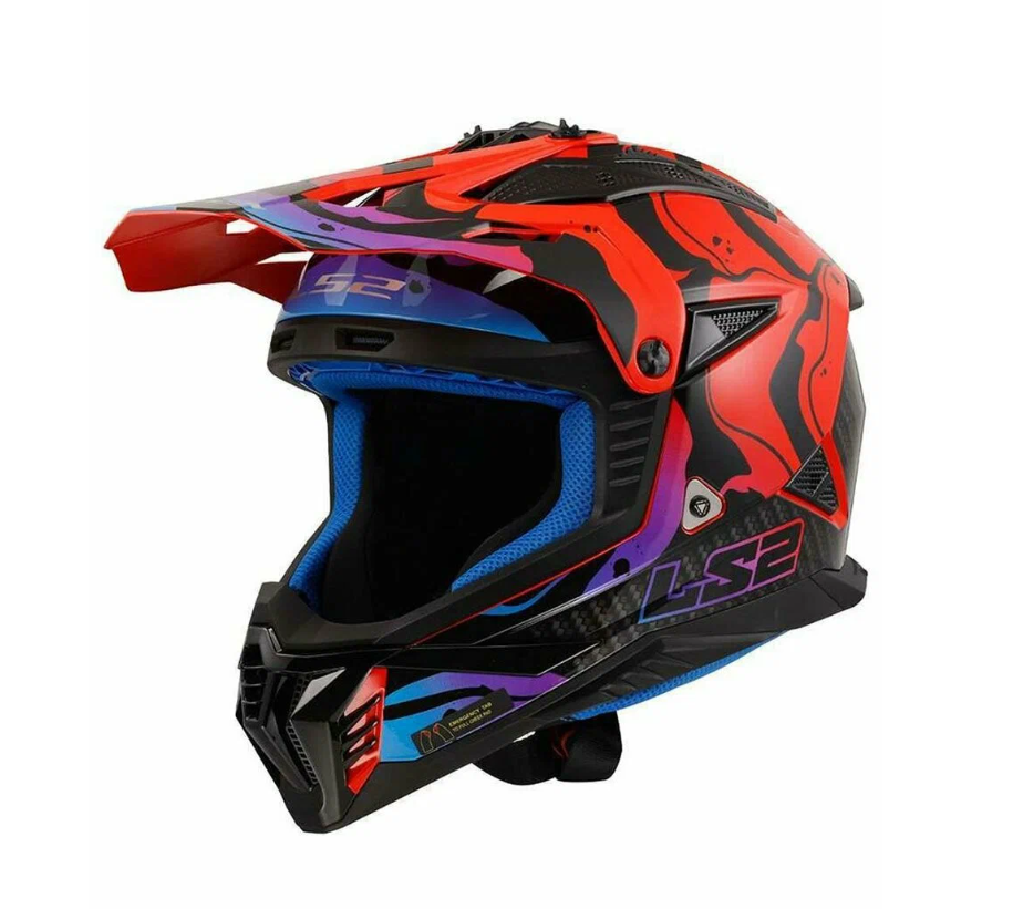 Шлем LS2 MX708 FAST 2 WASH Gloss Red L