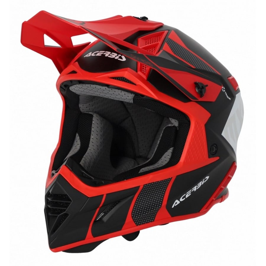 Шлем Acerbis X-TRACK 22-06 Black/Red XXL