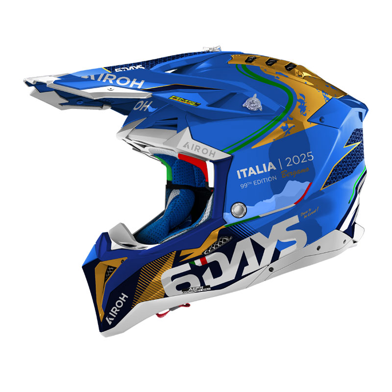 Шлем Airoh WRAAAP 6DAYS ® ITALY 2025 Gloss, L