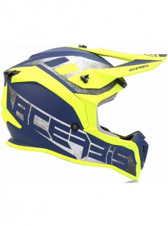 Шлем Acerbis LINEAR Yellow/Blue, S