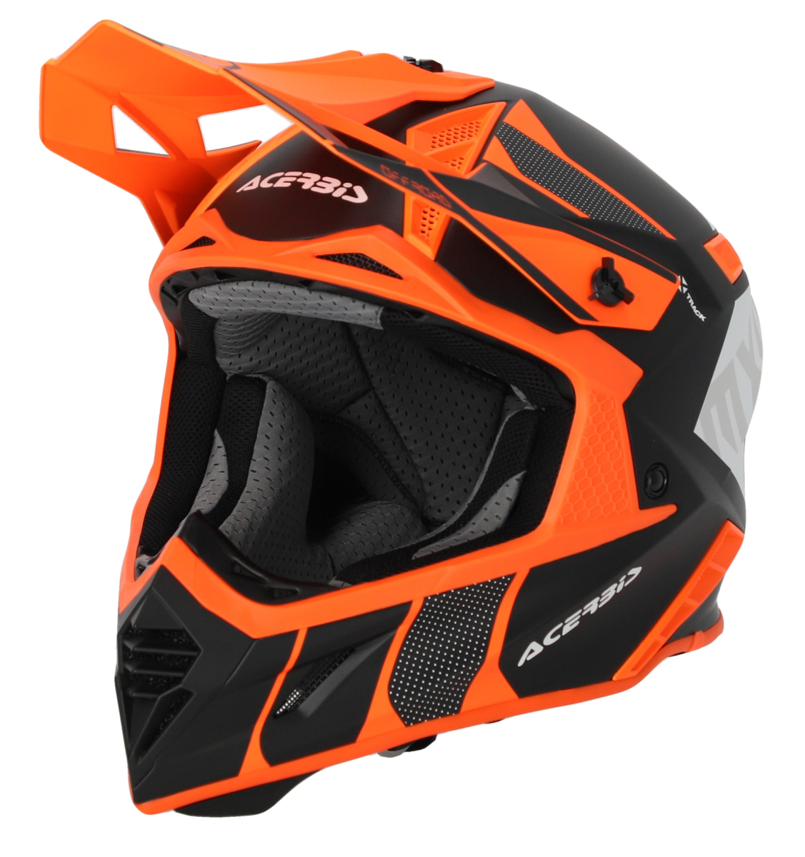 Шлем Acerbis X-TRACK 22-06 Orange-Fluo/Black , L