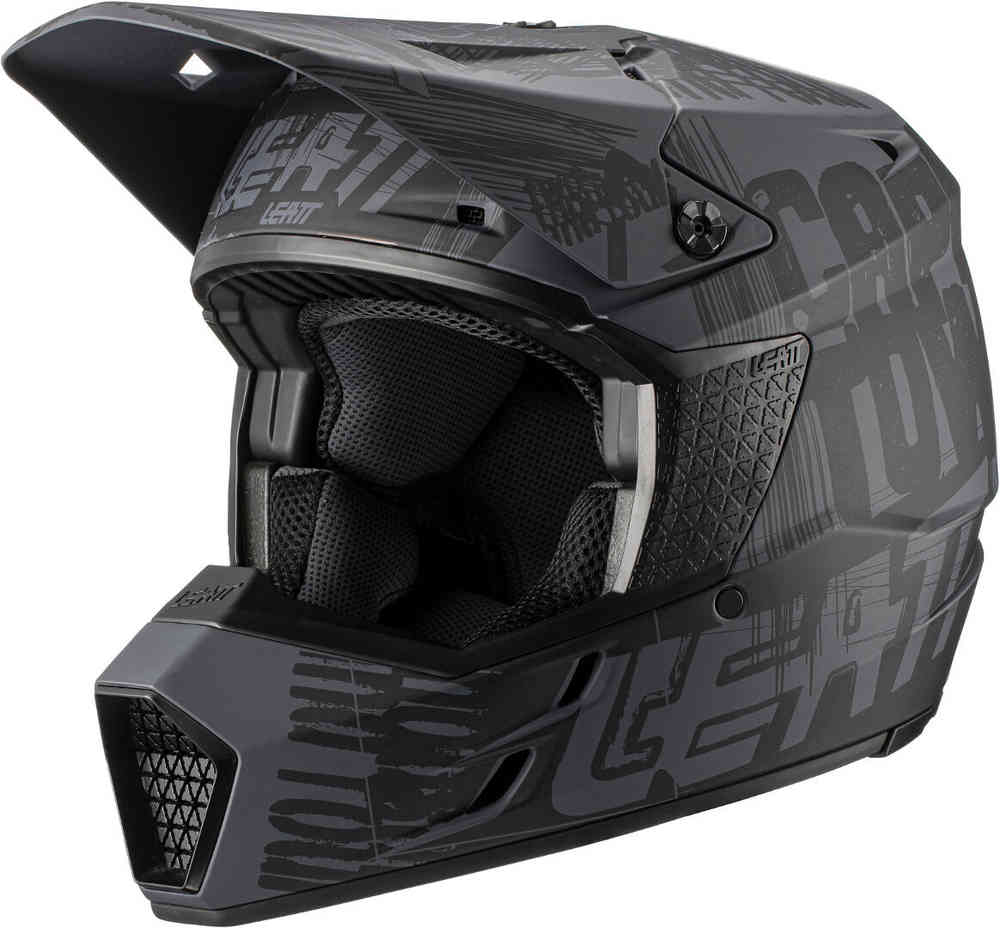 Мотошлем Leatt Moto 3.5 Helmet Black, XL, 2021 (1021000214)