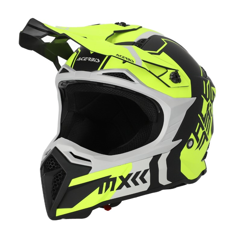 Шлем Acerbis PROFILE 5 22-06 Black/Fluo-Yellow, XL