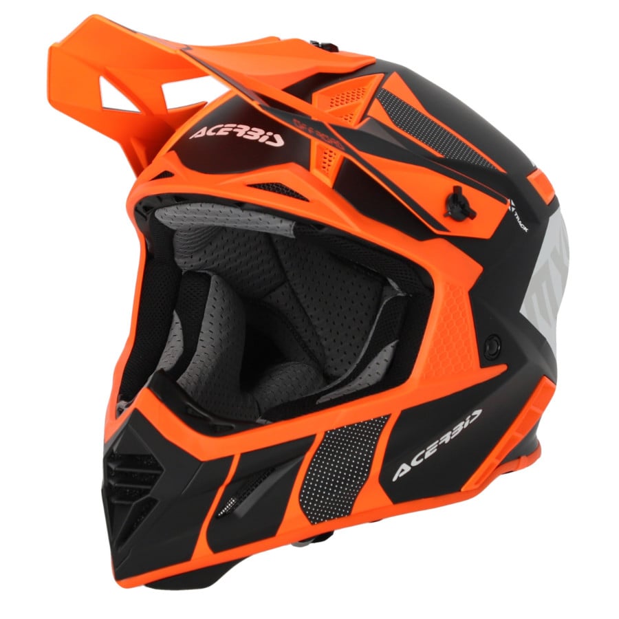Шлем Acerbis X-TRACK 22-06 Orange-Fluo/Black , S