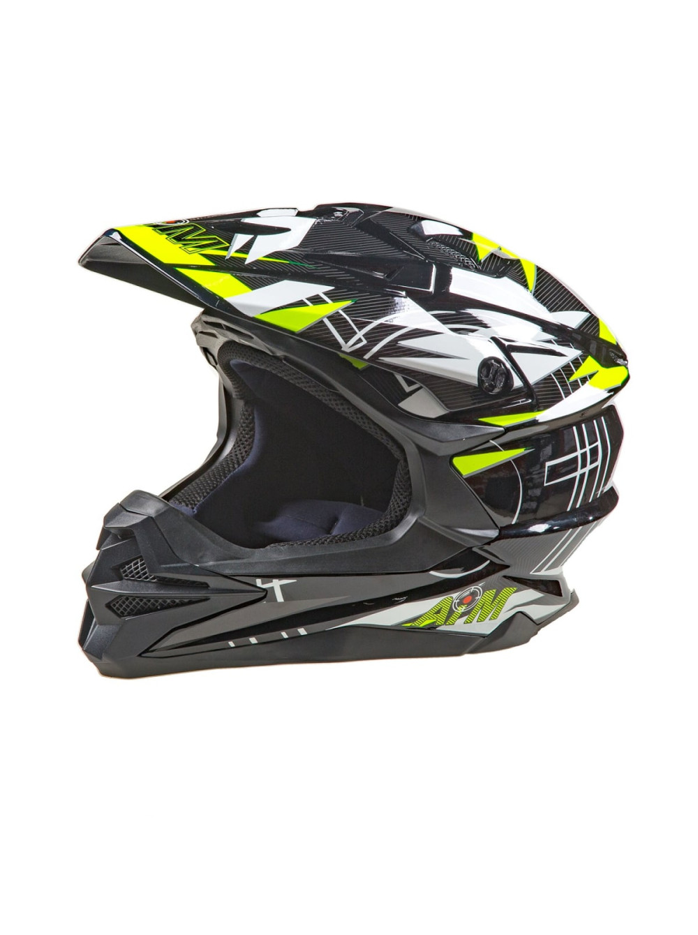 Шлем AiM JK803S Yellow/Black, L