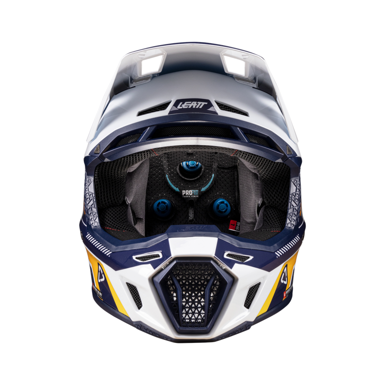 Мотошлем Leatt Moto 8.5 Helmet Kit (Royal Blue/Red, L, 2026 (1026000303))