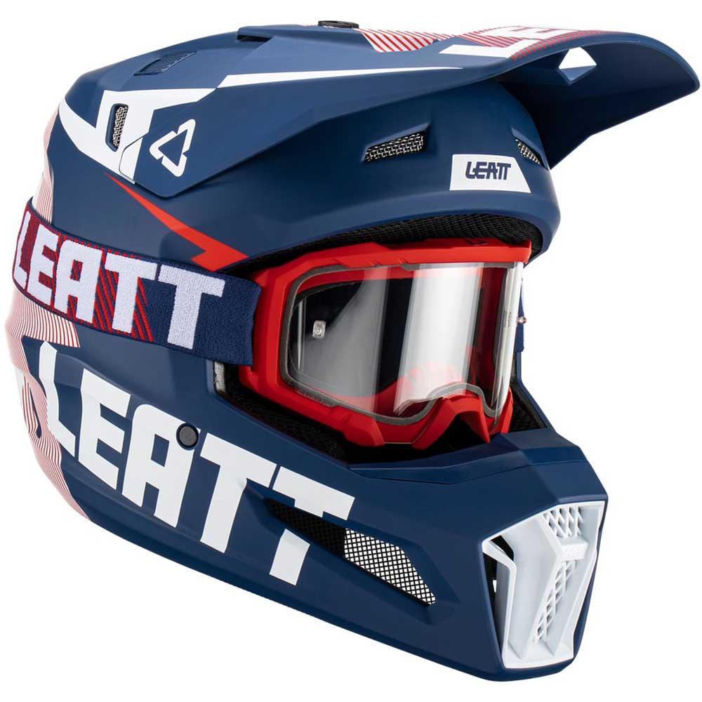 Мотошлем Leatt Moto 3.5 Helmet Kit (Royal, M, 2025 (1025100482))