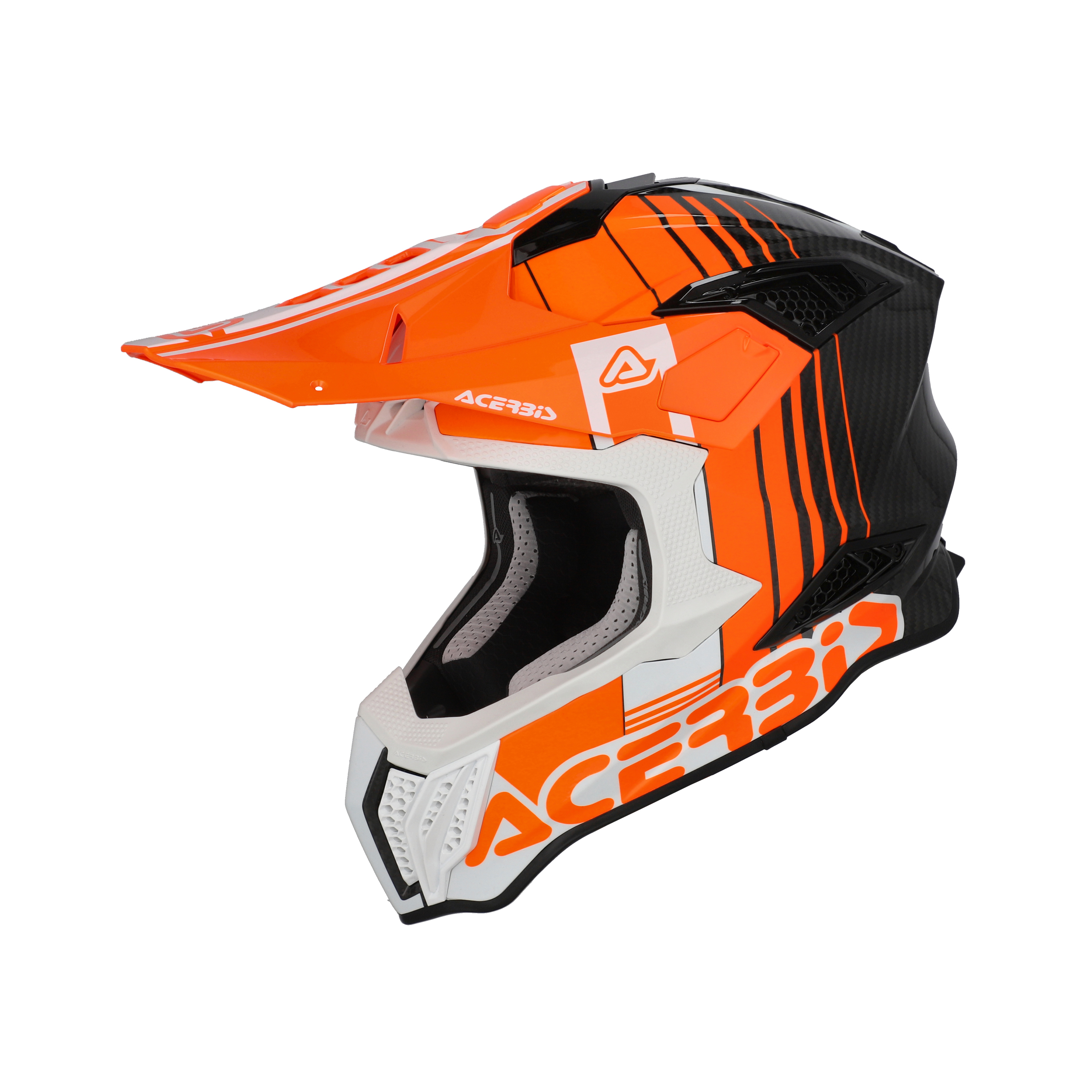 Шлем Acerbis AIRSTRIKE-C Orange/White, M
