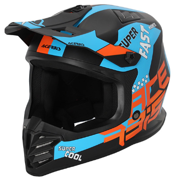 Шлем детский Acerbis PROFILE JUNIOR Black/Orange, XL (53-54)