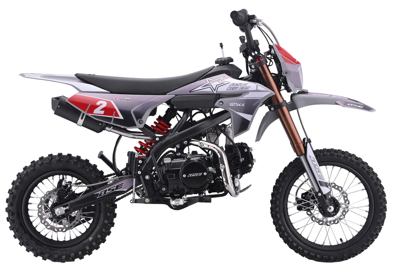 Питбайк BSE NEW ERA 125E 14/12 Mayhem Grey