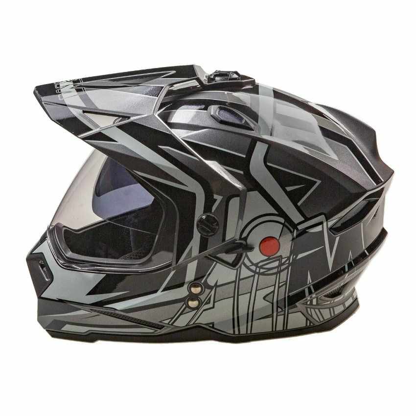 Шлем AiM JK802S Black/Grey/White, XXXL