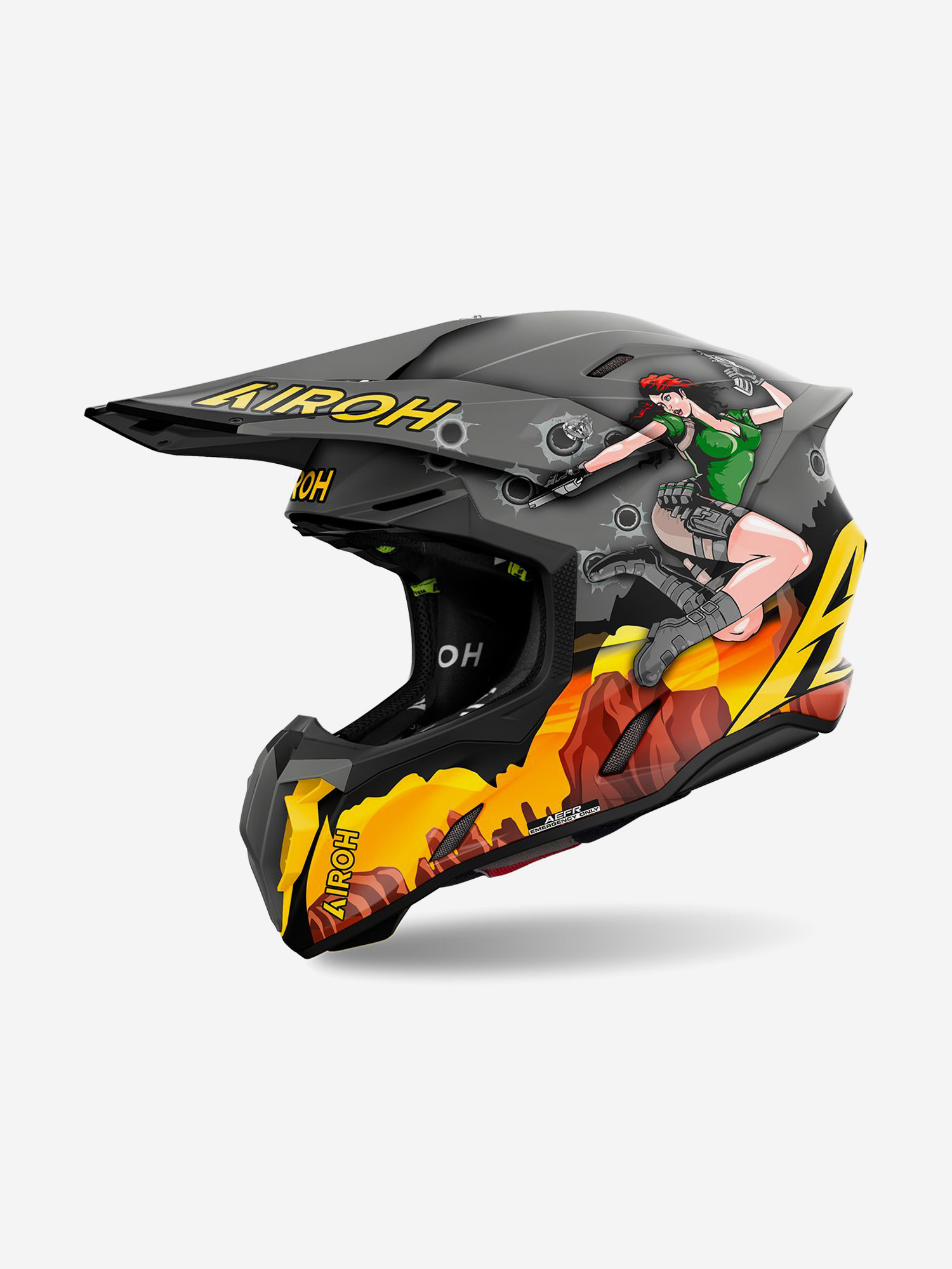 Шлем Airoh TWIST 3 ADVENTURE Matt, XL