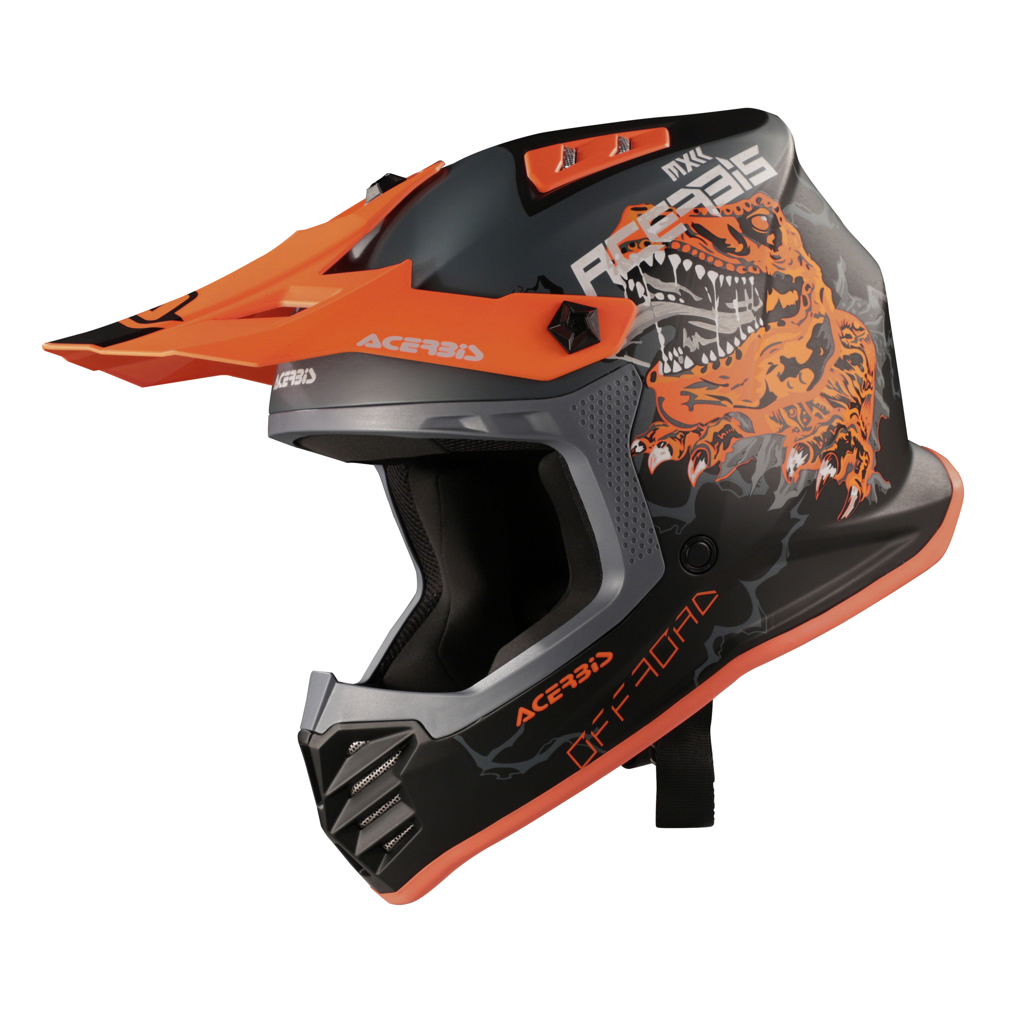 Шлем детский Acerbis PROFILE JUNIOR Nero/Arancio, S (47-48)