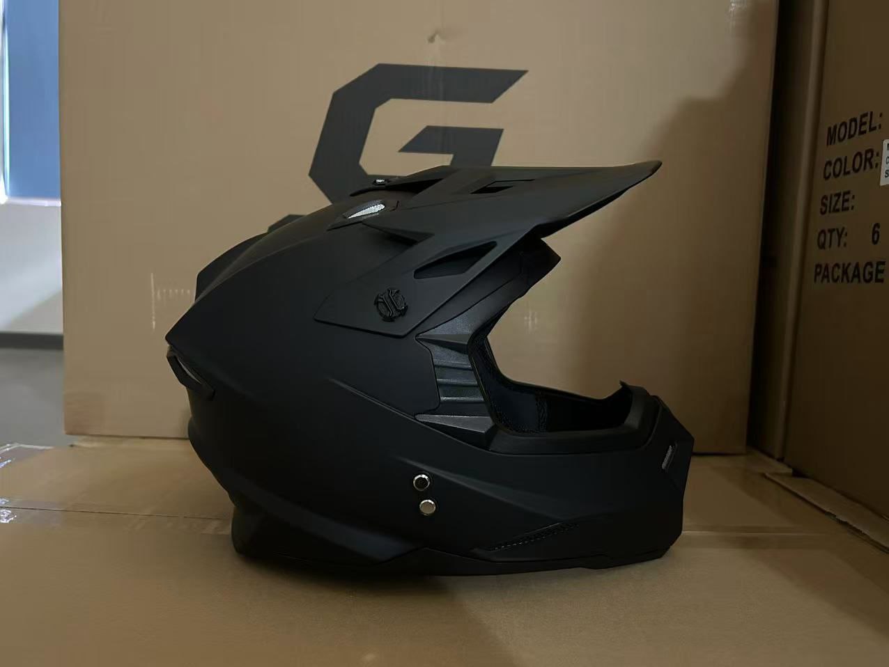 Мотошлем GRID VOLT Black/Matt Размер XXL