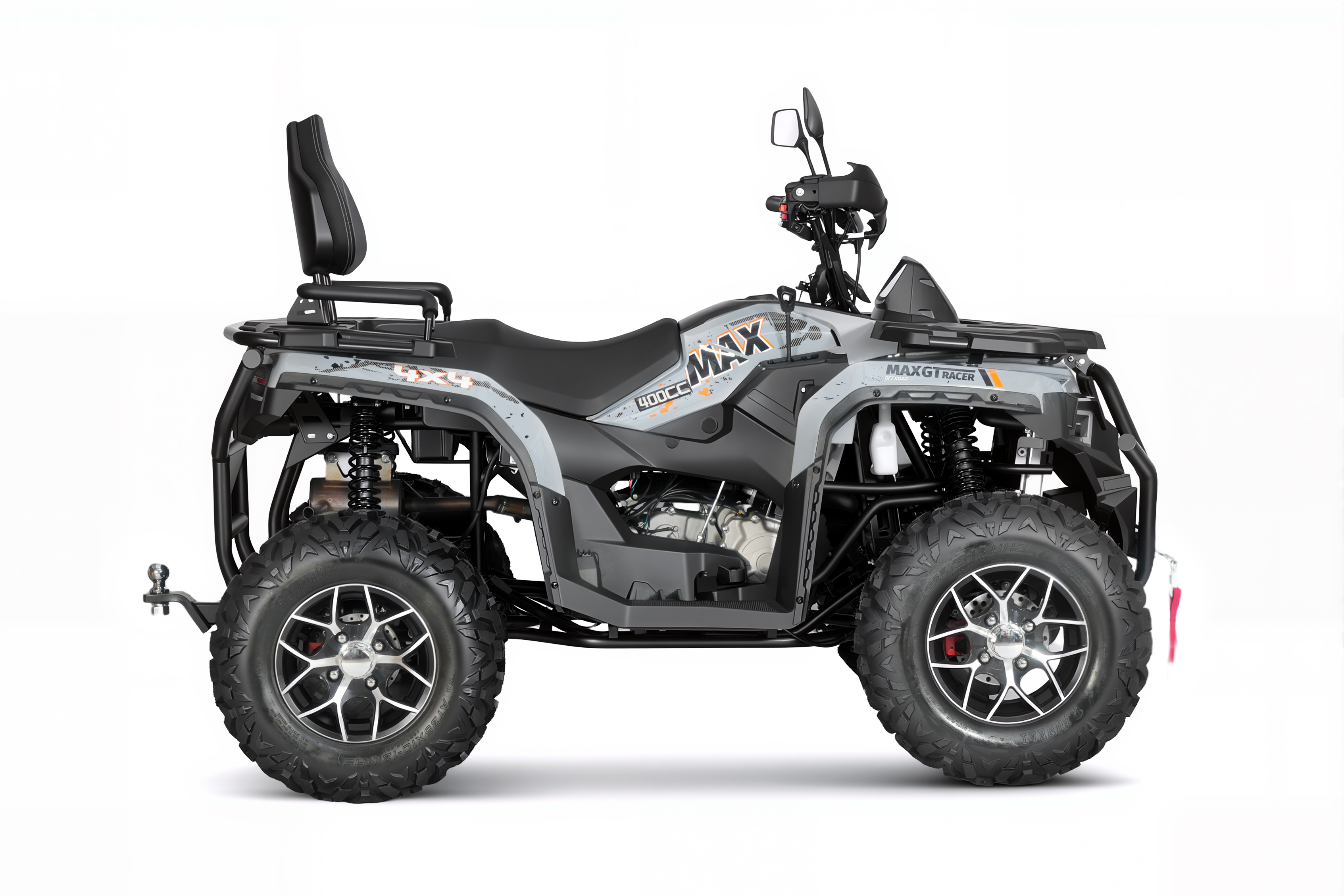 Квадроцикл GT-RACER MAX 400 4x4 EFI (серый)