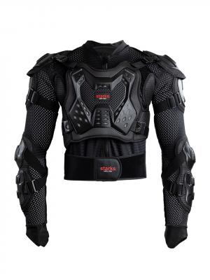 STARKS Body Armor Solid Chest Моточерепаха  (Чёрный) (XXL) (2)