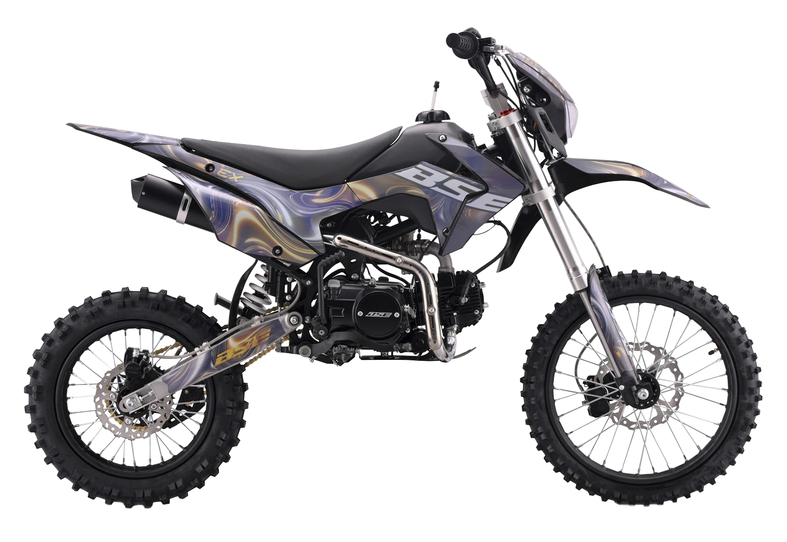Питбайк BSE EX 17/14 Astral Gold/Chrome