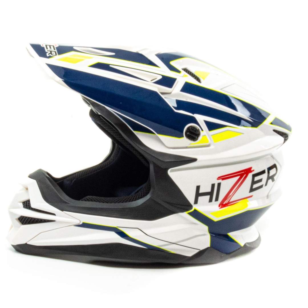 Шлем мото кроссовый HIZER J6803 №7, L (2)